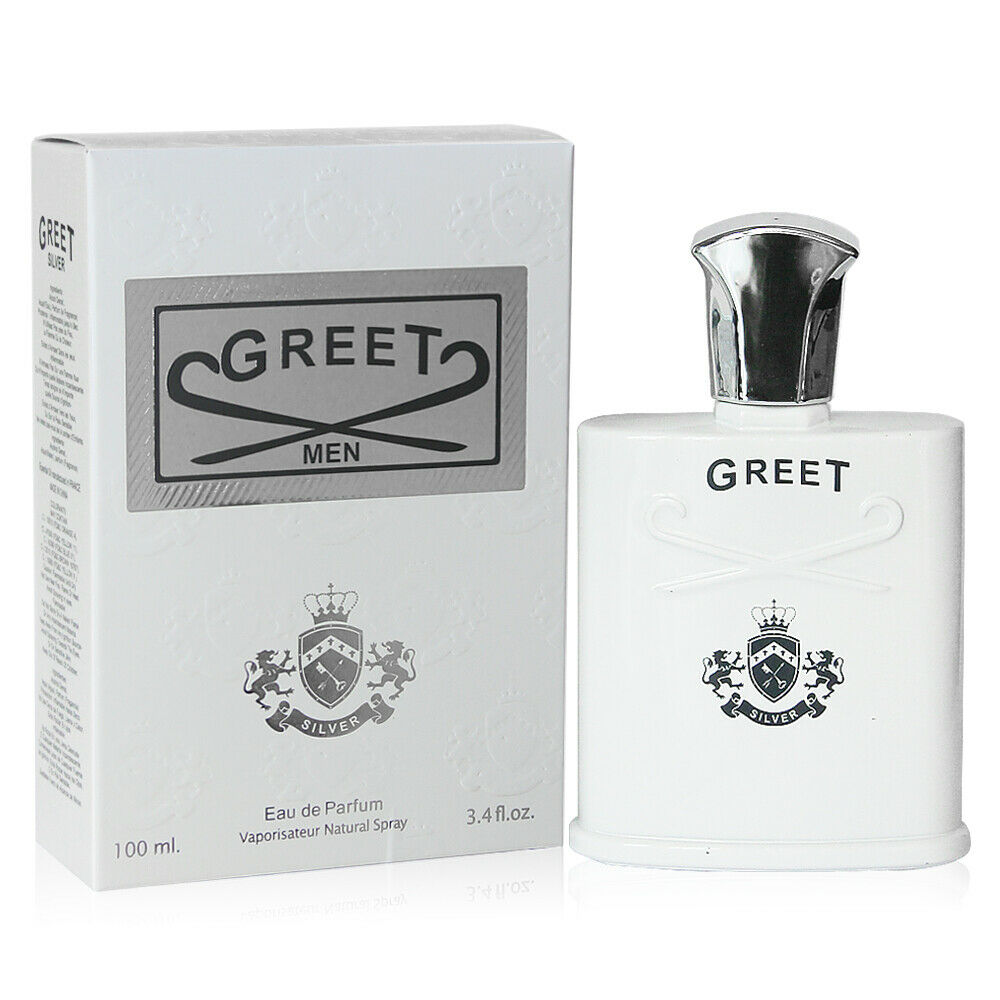 Greet Men Silver, Eau de Parfum - Silver Mountain Water Alternative, Version, Type, Inspired, Impression