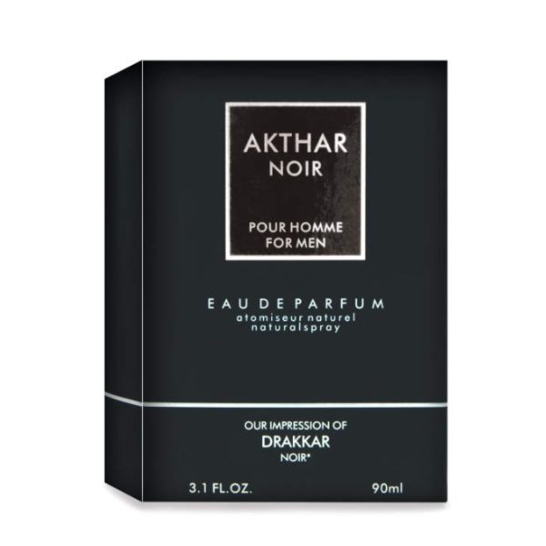 Akthar Noir Cologne Spray, Drakkar Noir Alternative, Impression, Version or Type