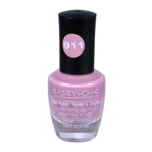 Sassy+Chic Creamy Lavender Nail Polish, 0.44 oz.