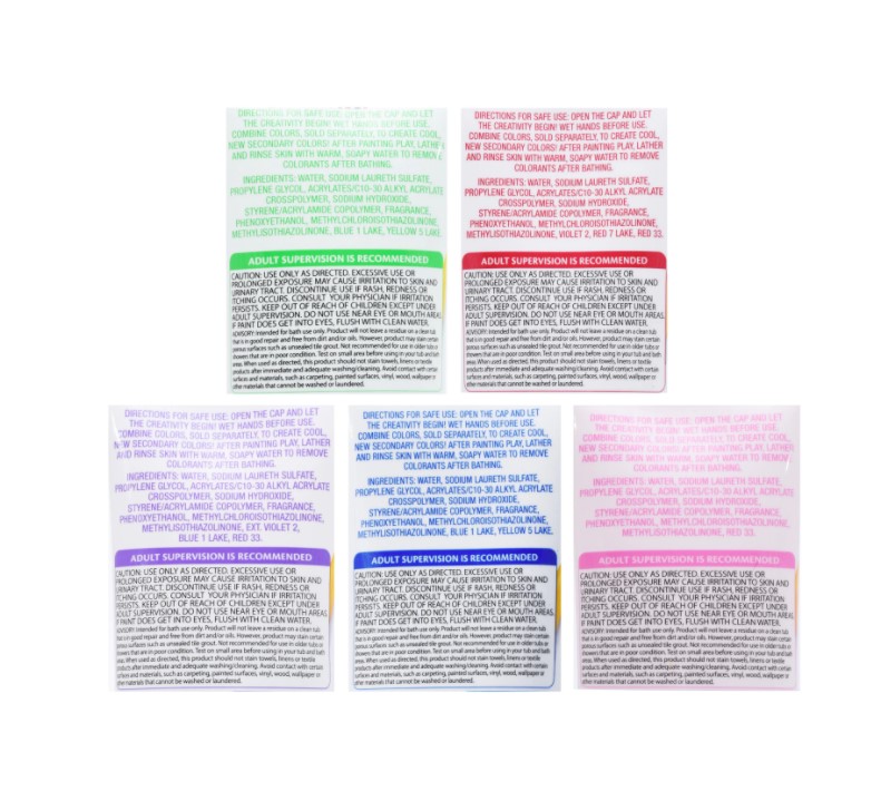  Crayola Bathtub Fingerpaint 5 Color Variety Pack, 3