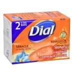 Dial Marula Infused Beauty Bar Moisturizing Soap, 2-ct. Packs