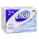 Dial White Antibacterial Deodorant Soap, 3.2 oz. Packs