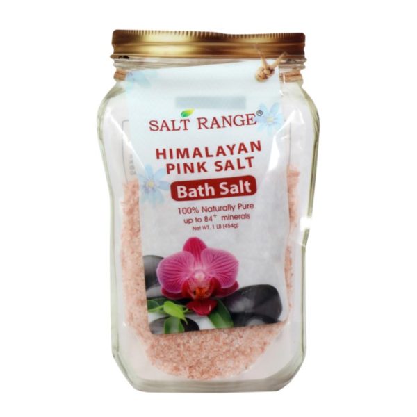 Salt Range Himalayan Pink Salt Bath Salt, 1 lb. Pouches
