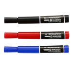 Jot Permanent Markers, 3-ct. Packs