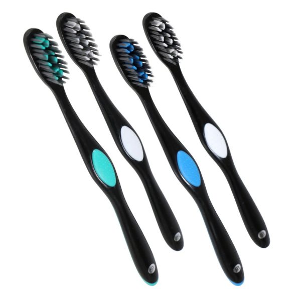 Charcoal Extreme Clean Soft-Bristle Toothbrushes - 2ct.