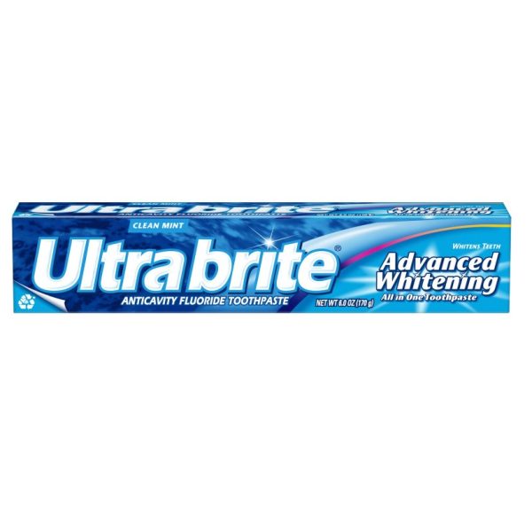 Ultra Brite Clean Mint Advanced Whitening Toothpaste