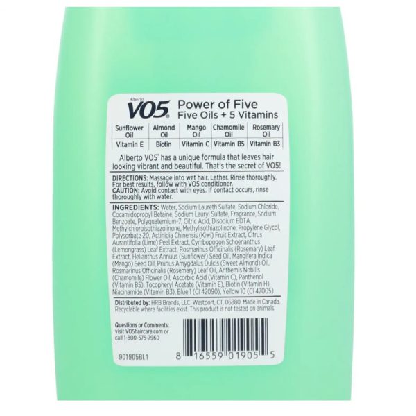 VO5 Kiwi Lime Squeeze Clarifying Shampoo, 18 oz.