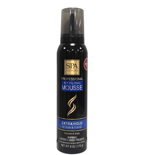 Extra Hold Professional Styling Mousse, 6 oz - SPA Luxury